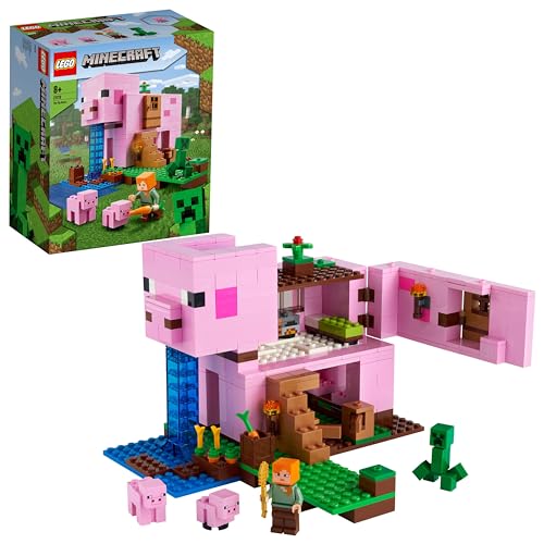 樂天商城 - レゴ(LEGO) マインクラフト ブタのおうち 21170 おもちゃ ブロック クリスマスプレゼント プレゼント テレビゲーム 動物 どうぶつ