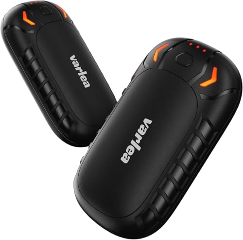 【寒さ対策・驚きの23時間連続使用】充電式カイロ Varlea 8000mAh 2秒急速発熱 3段階 ...