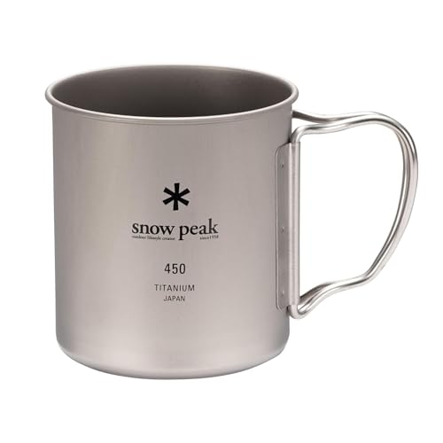 Other - スノーピーク(snow peak) マグ・シェラカップ チタン シングルマグ 450ml MG-143 コップ 軽量 アウトドア キャンプ