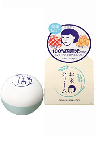 ホワイト/30グラム (x 1)/BU20X06167・PatternName:単品・パッケージ個数:1・【内容量】30g・【原産国】日本・【毛穴撫子 お米シリーズ】お米パワーでふっくらもっちりすっぴん美人・【毛穴肌を整える】100%国産米由来成分ライスセラム配合・【乾燥毛穴に】とってものびが良いから、少量で顔全体にのびて、うるおいを閉じ込めてもっちりと弾力のある肌に商品紹介 お肌に異常が生じていないかよく注意して使用してください。お肌に合わないときはご使用をおやめください。使用中、または使用後日光にあたって赤味、はれ、カユミ、刺激、色抜け(白斑等)や黒ずみ等の異常があらわれたときは使用を中止し、皮膚科専門医などへご相談ください。そのまま化粧品等の使用を続けますと悪化することがあります。目に入ったときは、すぐに水かぬるま湯で洗い流してください。乳幼児の手の届くところや極端に高温又は低温の場所、直射日光のあたる場所には保管しないでください。 乾燥毛穴はお米でもっちり お米の恵みで毛穴目立たないすっぴん美人に。 うるおい不足のカサカサ肌はキメが乱れ弾力を失い…毛穴はぽっかり開いたまま。 100%国産米由来成分ライスセラム(コメ発酵液、コメヌカ油、スフィンゴ糖脂質、コメヌカエキス:保湿成分)配合のクリームで、うるおい毛穴ケア。 うるおいを与え、ハリ・弾力をUPし、キメを整えます。もっちり弾力、まるで炊きたてのお米みたいなお肌に。 無色素・無香料・弱酸性。・原材料・成分 水、グリセリン、コメヌカ油、スクワラン、DPG、パルミチン酸イソプロピル、ミリスチン酸オクチルドデシル、(アクリル酸Na/アクリロイルジメチルタウリン)コポリマー 、コメ発酵液、スフィンゴ糖脂質、コメヌカエキス、コメヌカ発酵液、ヒアルロン酸Na、ミツロウ、サッカロミセスセレビシアエエキス、トコフェロール、グリチルリチン酸2K、オレイン酸フィトステリル、オレイン酸ポリグリセリル-10、レシチン、ポリソルベート80、イソヘキサデカン、セテアリルアルコール、ベヘニルアルコール、PEG-8、BG、ジメチコン、メチルパラベン、プロピルパラベン 使用方法 化粧水のあと、清潔な手に適量をとり、顔全体になじませてください。 安全警告 お肌に異常が生じていないかよく注意してください。 お肌に合わない時はご使用をおやめください。