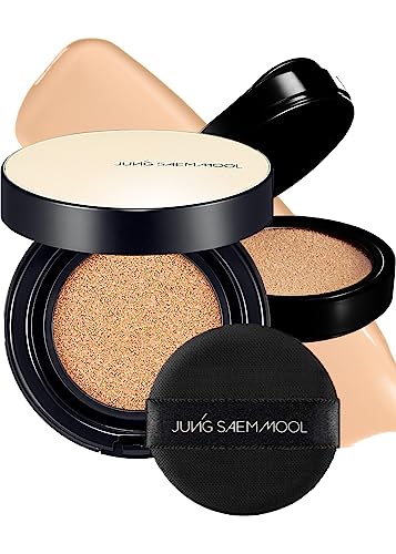 【ジョンセンムル(JUNG SAEM MOOL)公式】エッセンシャル スキン ヌーダー ロングウェア クッション リフィル付き【JUNGSAEM