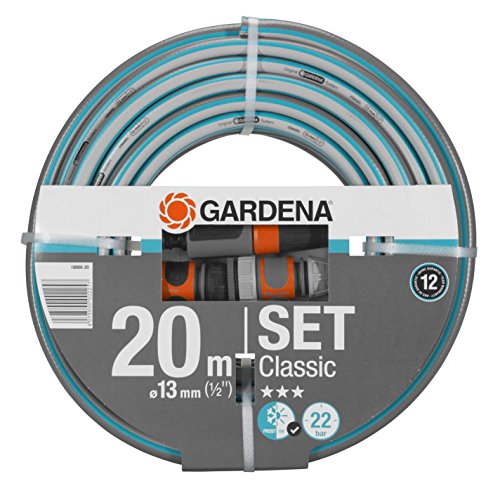 GARDENA(ガルデナ) ホース 13mm(1/2)長さ20m ノズル・コネクター付きセット 18008-20