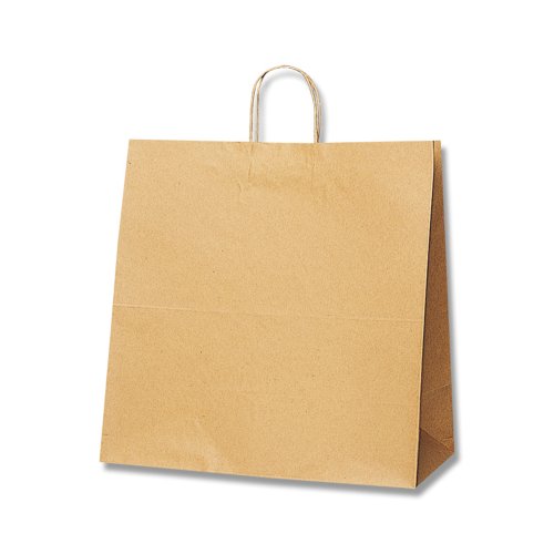 樂天商城 - シモジマ(Shimojima)ヘイコー 手提 紙袋 マチ広 25CB 45-1 未晒 クラフト 45x22x45.5cm 50枚