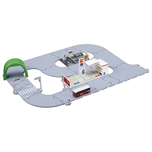 タカラトミー トミカ まちやどうろがいっぱい トミカタウンセット (トミカ付き) ミニカー おもちゃ 3歳以上