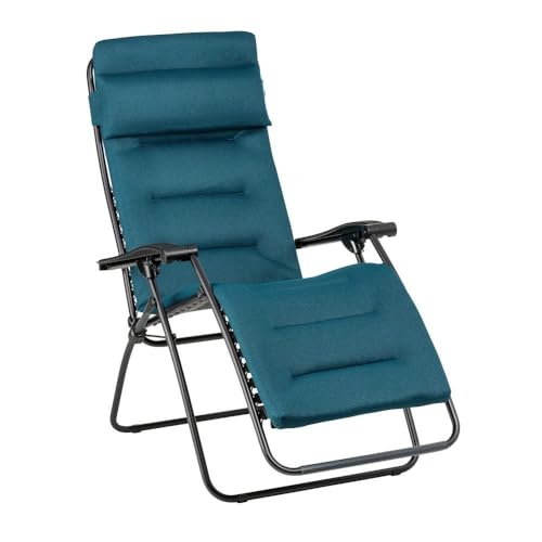 ラフマ(Lafuma) リクライニングチェア RSX AIRCOMFORT LFM2038 ブルー 6893 アウトドア 無重力 フランス製 5