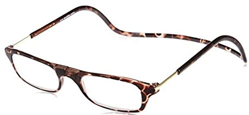 (クリックリーダー)Clic Readers 老眼鏡・リーディンググラス ブラウン +2.50