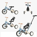 BTM 子供用三輪車 5in1 ベビーカー バイク 三輪車のりもの ランニング 超軽量 押し棒付き ハンドル調整可能 自転車 おもちゃ 乗用玩具