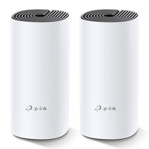 Deco M4 2台ホワイト/-/Deco M4(2-pack) EU・Style:Deco M4 2台・パッケージ個数:1・[特徴] 隅々まで途切れないWi-Fi空間を構築する最先端のメッシュWiFiシステム Deco M4・[メッシュWi-Fi] 2つのユニットを駆使し、従来の無線LANルーターでは届かなかった場所までカバー。範囲に合わせてユニットの増加も可能。・[高い安定性] Decoは家じゅう柔軟にWiFiカバーをします。・[専用アプリ] iOS&Android用 Deco専用アプリでだれでも直感的な設定が可能です・[長期] 通常無線LAN機器は1年ですが、TP-Linkは安心の3年を付帯しております。商品紹介 【対応アプリおよび動作環境について】 本製品のご利用には、TP-LinkのメッシュWi-Fiシステム専用アプリ「TP-Link Deco」のインストールが必要です。 アプリをご使用いただく際は、Android 7.0以降またはiOS 13.0以降の端末をご用意ください。 WiFiルーターの進化形　　 メッシュWiFIシステム　Deco M4 (2ユニット） 無線LAN機器世界シェア12年連続NO.1のTP-Linkによる、 コストパフォーマンスに優れた”メッシュWi-Fiシステム”が登場 【メッシュWiFiシステムとは？】　 従来無線LANルーターの弱点であった無線LANの”範囲“によって生じる問題を改善し、 洗練されたWiFi環境を構築するのが”メッシュWiFiシステム”です。 【最大100台のWiFi端末と通信可能】 TP-LinkのDeco メッシュWiFiシステムには高性能なCPUを搭載し、 最大で100台までのWiFi端末と接続ができます。 【簡単3ステップ】 “WiFi環境の構築が難しい”という概念を払拭したのが Deco メッシュWiFiシステム。 スマホからアプリをダウンロードし、あとはアプリの指示に従うだけで簡単にWiFi環境を構築します。 【Amazon Alexa 対応】　 Echoシリーズと一緒でシンプルな音声コントロールに対応。 来客時に専用のゲストネットワークの構築を音声でできます。 【保護者による制限機能】　 保護者による制限機能では4つの機能を使用できます。 ユーザープロファイル： 家族ひとりひとりにプロフィールを作成し、スマホ・タブレット・PC 利用時間の制限： 夜ごはんなどの家族団らんの時間にネットの一時停止など、用途に合わせてネットの制限をかけられます。 フィルターレベル： 年齢層で選べるインターネットフィルター インサイト： プロファイル毎のパフォーマンスを逐一確認 【3モード搭載】 ルーターモード AP（ブリッジ）モード 【充実のサポートと3年間の長期】 日本の市場では通常無線LANルーターの期間は1年間。 しかしDeco M4 メッシュWiFiシステムはなんと3年間の長期 国内にサポートセンターもあるため、ご不明な点はご連絡ください。 サポートセンターの詳細は以下URLよりご確認ください。 TP-Link Japan サポートセンターへ問い合わせ 使用方法 高度なDecoメッシュ技術により、ユニットは連携して1つのネットワーク名で統一されたネットワークを形成します。自宅内を移動すると、Decoが自動的に接続先を切り替えスムーズな接続を実現します。
