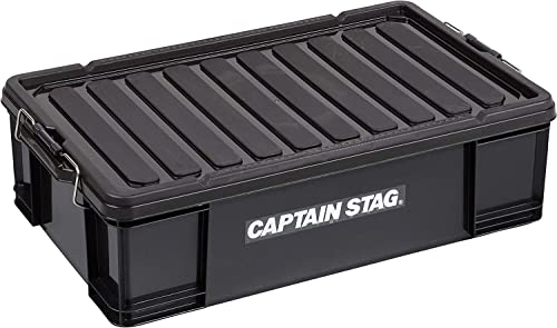 キャプテンスタッグ(CAPTAIN STAG) 収納ボックス コンテナボックス 50L W716×D425×H208mm 日本製 No50 ブラ(4.0)