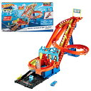 ホットウィール(Hot Wheels) ジェットコースター プレイセット 【4才~】 HDP04 オレンジ
