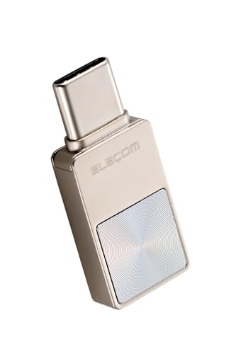 エレコム USBメモリ 64GB USB 5Gbps Type-C スマホ向け シルバー MF-SPU3064GSV