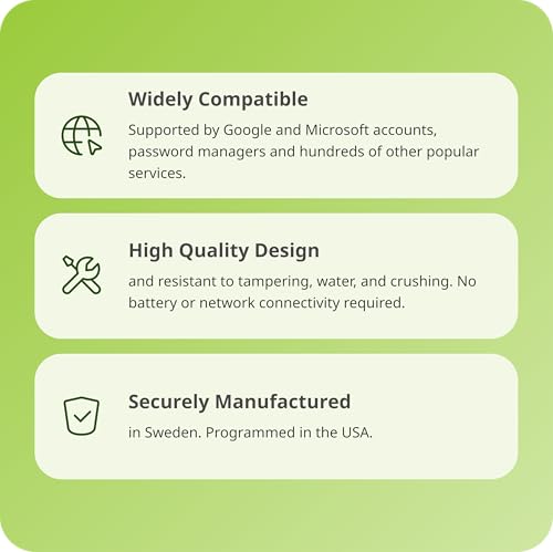Yubico セキュリティキー YubiKey 5 NFC ログイン/U2F/FIDO2/USB-A ポート/2段階認証/高耐久性/耐衝撃性/防