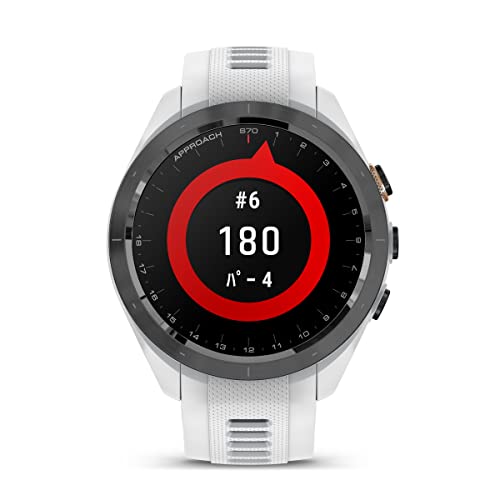 ガーミン(GARMIN) Approach S70 42mm White AMOLED(有機EL)ディスプレイ搭載 ゴル...