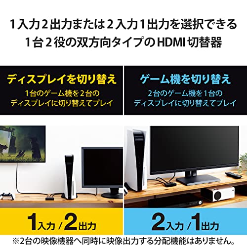���쥳��(ELECOM) HDMI���ش� 8K60Hz/4K120Hz�б� ������ ��PS5/PS4/PS3/Switch/FireTVStic
