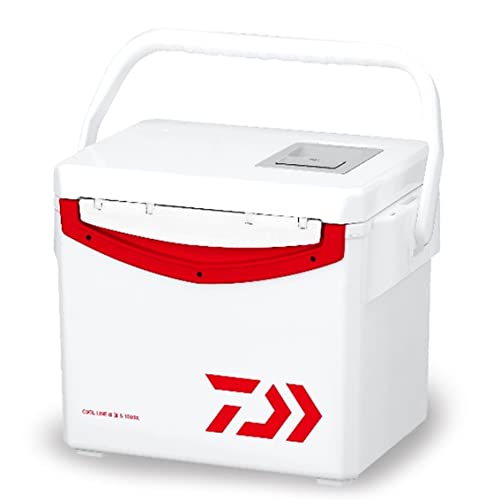 10L(スチロール・投入口付)・レッド 10L 03300172・・Color:レッドStyle:10L(スチロール・投入口付)・ダイワクーラーボックスの定番シリーズがリニューアル。座れて便利。使い勝手の良い両開き上フタ。・容量（L）:10・自重（kg）:2.1・内寸（cm）:17×26×22・外寸（cm）:25×37×29取り外し可能でお手入れ簡単な両開き上フタ / ガッシリ座れる剛性ボディ(リブ構造を採用) 冷気を逃さず出し入れできる投入口付き(末尾Xシリーズ)/ 90度まわすだけで開閉簡単な水栓付き(2500シリーズ) 用途に合わせて選べる断熱仕様(1面真空、ウレタン、スチロール)船の上でも滑りにくい「ふんばるマン」付き(SUシリーズ)/ 持ち運びしやすいショルダーベルト付き(GU/SUシリーズ) 専用プルーフケース(別売)がぴったりフィット(PC-816(S)は1000/1500、PC-1020αは全機種)/ 500mlペットボトル縦置き可能 (1000:8本 1500:10本 2000:18本 2500:19本)