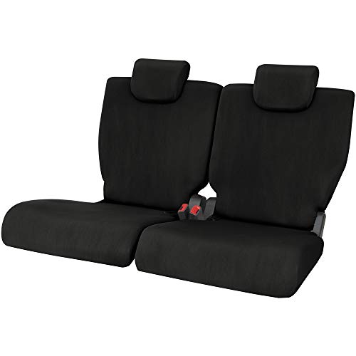Rakuten - ボンフォーム(BONFORM) シートカバー スキニーニット 軽自動車 丸洗いOK 撥水素材 リヤシートベルト対応 伸縮生地 ケイリヤブンカツ