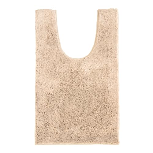 オカ(OKA) 乾度良好Dナチュレ トイレマット 耳長ロングサイズ (約105cm×65cm) ベージュ (かんどりょうこう 吸水 速乾 抗菌