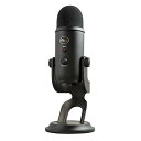 ロジクール G Blue Yeti BM400BK USB ゲーミングマイク コンデンサーマイク PC Mac PS5 PS4 ブラックアウト