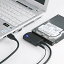 掠ץ饤 SATA-USB3.0Ѵ֥ HDD/SSD/ؼɥ饤 ֥Ĺ0.8m USB-CVIDE3