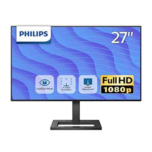 PHILIPS 液晶ディスプレイ PCモニター 272E2FE/11 (27インチ/5年/FHD/IPS/D-Sub 15HDMIDisplay