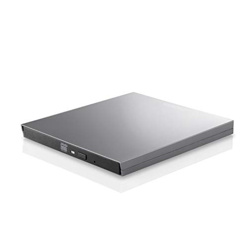 ロジテック DVDドライブ 外付け Mac 対応 USB3.0 タイプCケーブル付き M-DISC対応 グレー LDR-PVB8U3MGY