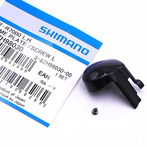 樂天商城 - シマノ(SHIMANO) リペアパーツ ネームプレートL & 固定ネジ(左用/ブラック) ST-R7000 Y8ZH98030