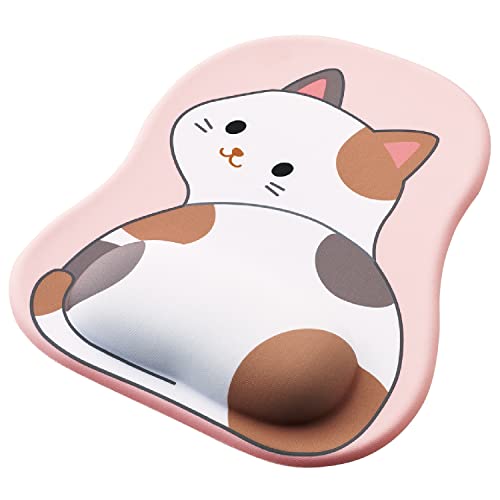 Rakuten - エレコム マウスパッド アニマル ウレタンゲル採用 振り向きアニマル柄 ネコ MP-AN05CAT