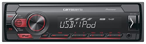 Pioneer カーオーディオ MVH-3600 1D メカレス USB iPod iPhone AUX カロッツェリア
