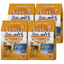 オールウェル(AllWell)キャットフード ドライ シニア 10歳以上の腎臓の健康維持用 フィッシュ味 吐き戻し軽減 9.6kg(2.4kg×