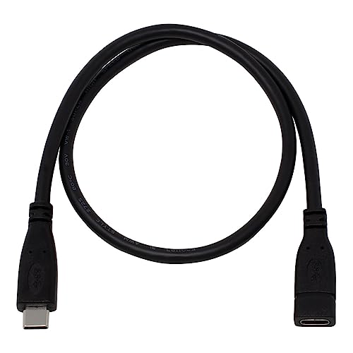 0.5m-/-/U31CC-MF05・Style:0.5m・パッケージ個数:1・対応規格: USB 3.2 Gen 1 (USB 3.1／3.0／2.0／1.1との後方互換性)・最大データ転送速度: 5Gbps (理論値)・USB PD (Power Delivery) 対応 (20V-5A 100Wまで)、DisplayPort Altモード対応・USB Type-C オス - USB Type-C メス・ケーブル長: 約0.5m、カラー: ブラックUSB PD 100Wに対応した、USB 3.2 Gen 1 Type-C (USB-C) 延長ケーブルです。 USB PD (Power Delivery) 対応環境で最大100Wの電源供給に対応します。 最大5Aの充電に対応します。 SuperSpeed USB (5Gbps: 理論値) の高速データ転送に対応します。 USB機器のケーブル長が足りない場合や、PCのUSBポートを手元に延ばしたい場合に便利です。