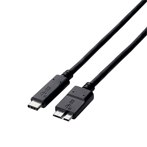 USB(TypeC)-USB(microB)3A出力/0.5m/USB3-CMB05NBK・Size:0.5m・パッケージ個数:1・USB3.1の規格である「Certified SUPERSPEED+ USB(USB3.1)」の正規認証品。USB Type-C端子搭載のパソコンと、USB3.1/3.0 micro-Bを搭載した機器の接続ができるUSB3.1ケーブル。・USB Type-Cを搭載しているパソコンなどに、USB3.1/3.0 micro-Bを搭載しているHDDなどの機器を接続できるUSB3.1ケーブルです。・USB3.1の規格である「Certified SUPERSPEED+ USB(USB3.1)」の正規認証品です。・新規格のUSB Type-Cコネクタは、ウラ、オモテに関係なくケーブルを挿し込めます。・最大10Gbpsの超高速データ転送が可能です。【 仕様 】 コネクタ形状:USB Type-Cオス-USB3.1 Micro-Bオス 対応機種:USB Type-C端子搭載のパソコン及びUSB3.1/3.0 Micro-B端子搭載のパソコン周辺機器 ケーブル長:0.5m コネクタ含む ケーブル太さ:4.8mm 規格:USB3.1規格正規認証品 対応転送速度:最大10Gbps 理論値 パワーデリバリー対応:× プラグメッキ仕様:金メッキピン シールド方法:3重シールド ツイストペアケーブル(通信線): カラー:ブラック パッケージ形態:PET箱+紙台紙 【 説明 】 USB Type-Cを搭載しているパソコンなどに、USB3.1/3.0 micro-Bを搭載しているHDDなどの機器を接続できるUSB3.1ケーブルです。 USB3.1の規格である「Certified SUPERSPEED+ USB(USB3.1)」の正規認証品です。 新規格のUSB Type-Cコネクタは、ウラ、オモテに関係なくケーブルを挿し込めます。 最大10Gbpsの超高速データ転送が可能です。 最大15W(5V/3A)の大電流で接続機器の充電が可能です。ご使用になるパソコンなどの性能によって、供給される電流値が異なります。USB Power Delivery非対応です。 難燃性の素材を使用し、安全性を高めています。 外部ノイズの干渉から信号を保護する3重シールドケーブルを採用しています。 サビなどに強く信号劣化を抑える金メッキピンを採用しています。 EUの「RoHS指令(電気・電子機器に対する特定有害物質の使用制限)」に準拠(10物質)した、環境にやさしい製品です。 【商品に関するお問い合わせ】 エレコム総合インフォメーションセンター TEL. 0570-084-465 FAX. 0570-050-012 受付時間 / 10:00~19:00 年中無休