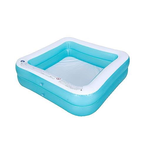 Pool Central JILONG(ジーロン) プール スクエア2リングプール 150×150×45cm(膨ら...