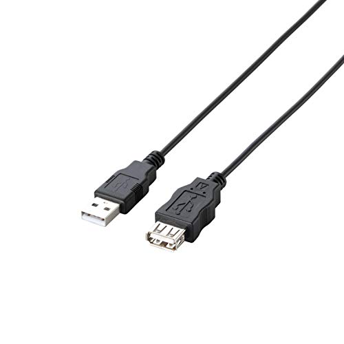 ブラック/2m/U2C-JE20BK・Size:2m・パッケージ個数:1・EUの「RoHS指令(電気・電子機器に対する特定有害物質の使用制限)」に準拠(10物質)した環境にやさしいエコUSB2.0延長ケーブルです。・ゴミを減らせて開梱作業もスムーズな環境配慮パッケージ製品です。包装の簡易化、焼却ゴミの削減によって、CO2排出量削減に貢献します。・USB(Aタイプ:オス)のインターフェイスを持つメモリーカードリーダやマウス、キーボードなどの周辺機器のUSBケーブルを延長して接続できます。・最大転送速度480Mbpsに対応しますが、USB2.0は規格上、延長が認められていません。・本製品はデータ伝送を目的とした製品です。外付けポータブルディスクドライブ等のUSBバスパワー駆動デバイスは、電力不足により正常に動作しない場合があります。【 仕様 】 コネクタ形状:USB(A)オス - USB(A)メス 対応機種:USB(Aタイプ)を持つパソコン及びUSB HUB、USB仕様の周辺機器 ケーブル長:2.0m コネクタ部分を含む 対応転送速度:480Mbps(最大) プラグメッキ仕様:金メッキピン ツイストペアケーブル(通信線): カラー:ブラック 環境配慮事項:EU RoHS指令準拠(10物質) 【 説明 】 EUの「RoHS指令(電気・電子機器に対する特定有害物質の使用制限)」に準拠(10物質)した環境にやさしいエコUSB2.0延長ケーブルです。 ゴミを減らせて開梱作業もスムーズな環境配慮パッケージ製品です。包装の簡易化、焼却ゴミの削減によって、CO2排出量削減に貢献します。 USB(Aタイプ:オス)のインターフェイスを持つメモリーカードリーダやマウス、キーボードなどの周辺機器のUSBケーブルを延長して接続できます。 最大転送速度480Mbpsに対応しますが、USB2.0は規格上、延長が認められていません。 本製品はデータ伝送を目的とした製品です。外付けポータブルディスクドライブ等のUSBバスパワー駆動デバイスは、電力不足により正常に動作しない場合があります。 サビなどに強く信号劣化を抑える金メッキピンを採用しています。 自社環境認定基準を1つ以上満たし、『THINK ECOLOGY』マークを表示した製品です。 環境保全に取り組み、製品の包装容器におけるプラスチック重量を、社内基準製品より20%以上削減した製品です。 環境保全に取り組み、製品の包装容器が紙・ダンボール・ポリ袋のみで構成されている製品です。 【商品に関するお問い合わせ】 エレコム総合インフォメーションセンター TEL. 0570-084-465 FAX. 0570-050-012 受付時間 / 10:00~19:00 年中無休