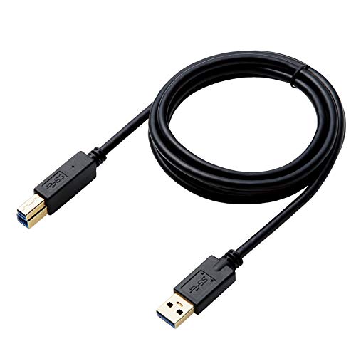 エレコム USB3.0ケーブル A-Bタイプ HDD用 1.5m ブラック DH-AB3N15BK