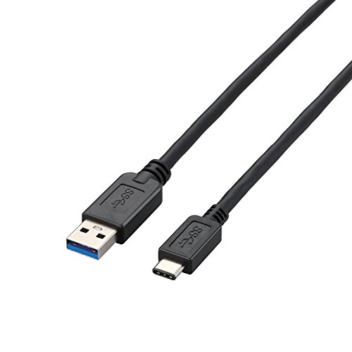 USB3.1ブラック/1m/USB3-AC10BK・Size:1mStyle:USB3.1PatternName:ブラック・パッケージ個数:1・USBStandard-Aを搭載しているパソコンなどに、USBType-Cを搭載している機器を接続し、充電やデータ転送ができるUSB3.1ケーブルです。・最大10GbpsとUSB2.0の約20倍もの超高速データ転送を実現するUSB3.1に対応しています。・USB3.1/3.0/2.0端子搭載のパソコンで使用可能です。データ転送速度、電流値は機器の規格に準じます。・USBType-Cコネクタは、ウラ、オモテに関係なく両面挿せます。・最大15W(5V/3A)の大電流で接続機器の充電が可能です。ご使用になるパソコンなどの性能によって、供給される電流値が異なります。USBPowerDelivery非対応です。【仕様】 コネクタ形状:USB3.1Standard-Aオス-USBType-Cオス 対応機種:USBStandard-A端子搭載のパソコン及びUSBType-C端子搭載のパソコン周辺機器 ケーブル長:1.0m ケーブル太さ:4.8mm 規格:USB3.1規格準拠 対応転送速度:最大10Gbps理論値 プラグメッキ仕様:金メッキピン シールド方法:3重シールド ツイストペアケーブル(通信線): カラー:ブラック パッケージ形態:PET箱+紙台紙 【説明】 USBStandard-Aを搭載しているパソコンなどに、USBType-Cを搭載している機器を接続し、充電やデータ転送ができるUSB3.1ケーブルです。 最大10GbpsとUSB2.0の約20倍もの超高速データ転送を実現するUSB3.1に対応しています。 USB3.1/3.0/2.0端子搭載のパソコンで使用可能です。データ転送速度、電流値は機器の規格に準じます。 USBType-Cコネクタは、ウラ、オモテに関係なく両面挿せます。 最大15W(5V/3A)の大電流で接続機器の充電が可能です。ご使用になるパソコンなどの性能によって、供給される電流値が異なります。USBPowerDelivery非対応です。 難燃性の素材を使用し、安全性を高めています。 信号線部分には、外部ノイズの干渉から信号を保護する3重シールドケーブルを採用しています。 サビなどに強く信号劣化を抑える金メッキピンを採用しています。 Macbook(2015春)の充電ケーブルとして使用可能です。(「Apple10W/12WUSB電源アダプタ」と本製品を接続し、本体の充電を確認済。ただし、本体添付の「Apple29WUSB-C電源アダプタ」利用時と比べ、充電速度が低下します。) 【商品に関するお問い合わせ】 エレコム総合インフォメーションセンター TEL.0570-084-465 FAX.0570-050-012 受付時間/10:00~19:00年中無休