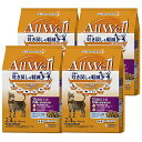 オールウェル(AllWell)キャットフード ドライ シニア 15歳以上の腎臓の健康維持用 フィッシュ味 吐き戻し軽減 9.6kg(2.4kg×
