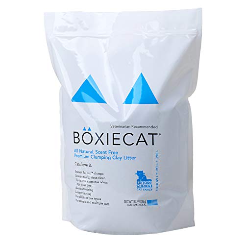 【OFT】 BOXIECAT ブルー ボクシーキャット 7.2kg 猫砂 固まる ベントナイト 無香料 無着色 天然抗菌性の砂 ニオイを抑制 砂