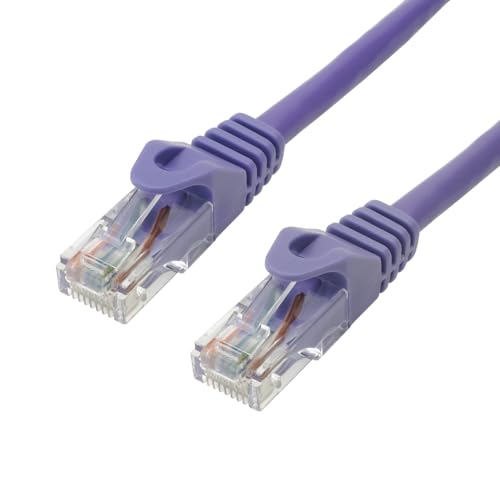 Rakuten - ホーリック LANケーブル UTP カテゴリー6A 5m パープル LC50-514RB