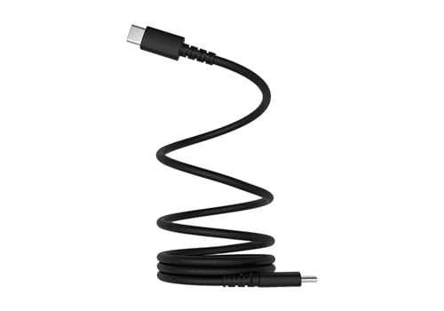 カシムラ(Kashimura)USB充電＆同期ケーブル マグネット内蔵 C-C 1m BK AJ-672