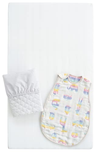 サンデシカ SANDESICA 洗濯機で洗える ベビー布団セット ライト (スリーパー 防水パッド 敷布団 のみ)(70×120cm)【カラフル