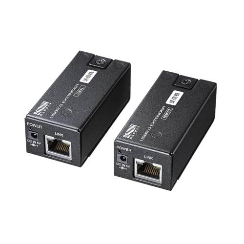 サンワサプライ USB2.0エクステンダー（150m延長、1ポート） USB-EXSET5