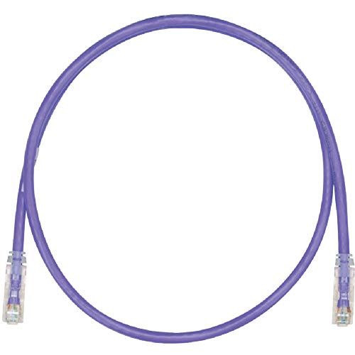 Cross （~5 m） - パンドウイット LANケーブル Cat6 プロ仕様 2m 紫 UTPSP2MVLY