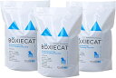 【OFT】 BOXIECAT ボクシーキャット ブルー 7.2kg 3個セット 猫砂 固まる ベントナイト 無香料 無着色 天然抗菌性の砂 ニオ