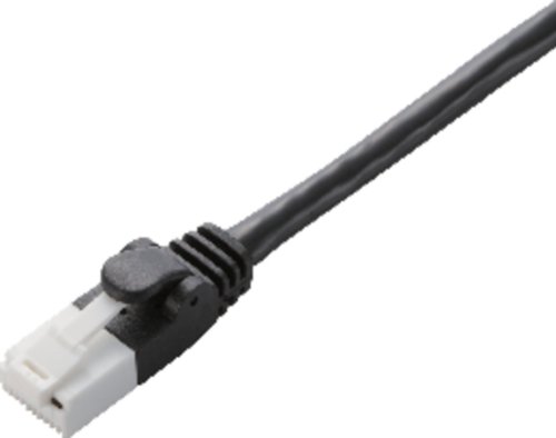 CAT6ブラック/3m/LD-GPT/BK30・Size:3m・パッケージ個数:1・周波数帯域250MHzをするギガビット・イーサネットに対応した、Cat6準拠LANケーブルのスタンダードタイプです。プロテクターと耐久性の高いコネクターのダブル構造でツメが折れにくいコネクターを採用しています。 1000回の屈曲検査に合格(当社検証)・Cat6準拠LANケーブルのスタンダードタイプです。・ツメ折れ防止プロテクターと屈曲に対する耐久性が高い素材のコネクターを採用したダブル構造で、ツメが折れにくいLANケーブルです。 1000回の屈曲検査に合格(当社検証)・ツメ折れによるケーブルの脱落を防止し、長期にわたってしっかりとLANポートに固定することができます。・1000BASE-TXや1000BASE-Tの環境で安定したネットワークを実現することが可能です。【 仕様 】 カラー:ブラック インターフェイス:RJ-45コネクター 環境配慮事項:EU RoHS指令準拠(10物質) 規格:Cat6対応(10BASE-T/100BASE-TX/1000BASE-T/1000BASE-TX対応) 伝送速度:1Gbps 伝送帯域:250MHz ケーブル長:3m ケーブル太さ:5.5mm 芯数:8芯 結線方式:ストレート結線 ヨリ対芯線(ツイストペアケーブル): シールド:無し(UTP仕様) 外部シース(被膜)材質:PVC 導体構成:ヨリ線(26AWG) コネクタ有無:両端コネクター付 モールド加工コネクタ: スリムコネクタ: 爪折れ防止カバー付コネクタ: パッケージ形態:アルミ箔袋+ステッカー 【 説明 】 ツメ折れ防止プロテクタと屈曲に対する耐久性が高い新素材コネクタを採用したダブル構造で、通常の使用環境では絶対にツメが折れないLANケーブルです。1000回の屈曲検査に合格(当社検証) ツメ折れによるケーブルの脱落が防げ、長期にわたってしっかりとLANポートに固定することができます。 カテゴリー6に対応したスタンダードなLANケーブルです。 1000BASE-TXや1000BASE-Tといったギガビットでも、安定したネットワーク環境を実現可能です。 周波数帯域250MHzをし、ギガビット・イーサネットの高速通信に最適です。 十字介在をなくしたツイストペア(ヨリ対線)仕様なので、柔らかく取り回しが簡単で、狭い場所での敷設も容易です。 隣接するポートに干渉することがないスリムコネクタを採用しています。 EUの「RoHS指令(電気・電子機器に対する特定有害物質の使用制限)」に準拠(10物質)した、環境にやさしい製品です。 【商品に関するお問い合わせ】 エレコム総合インフォメーションセンター TEL. 0570-084-465 FAX. 0570-050-012 受付時間 / 10:00~19:00 年中無休