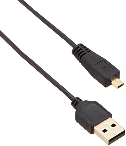 ブラック/0.5m/KU-SLAMB805・Size:0.5m・パッケージ個数:1・USB AコネクタのパソコンとミニUSBコネクタ(ミニ8ピン平型)を持つデジカメ・USB機器を接続するケーブルです。・カラー:ブラック・ケーブル長:約0.5m・ケーブル直径:約2.5mm・コネクタ形状:USB Aコネクタオス-ミニUSB(8pin平型)コネクタオス【特徴】 ●USB AコネクタのパソコンとミニUSBコネクタ(ミニ8ピン平型)を持つデジカメ・USB機器を接続するケーブルです。 ●外径2.5mmの細径ケーブルとコンパクトコネクタを採用した、取り回しのしやすい極細ケーブルです。 細径ケーブルのため延長することはできません。 ●USB2.0の「Hi-SPEED」モード(転送速度480Mbps)に対応した高品質ケーブルです。USB2.0で規定されたケーブルの電気特性を満たしていますので、USB2.0の機器を接続することができます。 USB1.1/1.0規格の機器にも互換性があるので、使用できます。 ●銅製の高密度編組みシールド材の内側に密閉型のアルミシールド処理を施した二重シールドケーブルで、低域から高域まで、ほとんどのノイズから大切なデータを守ります。 ●芯線を2本ずつよりあわせたノイズに強いツイストペア線を使用しています。 ●内部を樹脂モールドで固め、さらに全面シールド処理を施したモールドコネクタなので、外部干渉を防ぎノイズ対策も万全です。耐振動・耐衝撃性にも優れています。 ●サビにも強く、経年変化による信号劣化の心配が少ない金メッキ処理のコネクタシェルとピン(コンタクト)を使用しています。 ●RoHS指令に対応した製品です。 【仕様】 カラー:ブラック ケーブル長:約0.5m ケーブル直径:約2.5mm コネクタ形状:USB Aコネクタオス-ミニUSB(8pin平型)コネクタオス 線材規格:UL2725