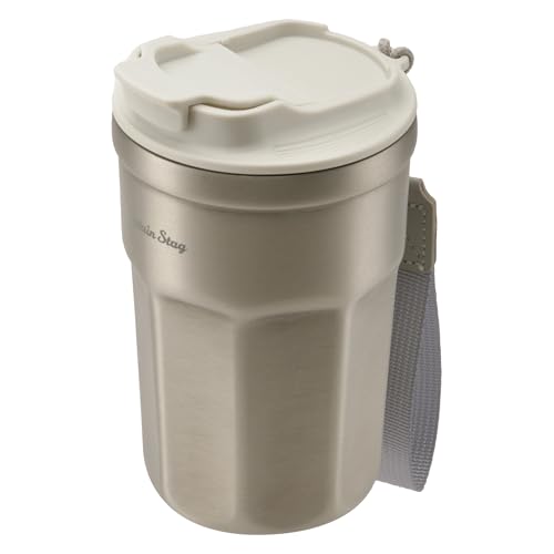 キャプテンスタッグ(CAPTAIN STAG) アウトドア コップ マグカップ タンブラー CS真空二重フラップリッドタンブラー 350ml 保