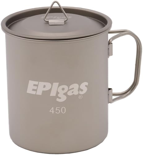 ミニマリストシルバー/容量:450ml/T-8119・パッケージ個数:1・サイズ：本体／H97×Φ86mm(外径) Φ79mm(内径)、カバー／H7×Φ86mm(外径) Φ79mm(内径)・容量：450ml・重量：本体／57g、カバー／14g・材質：チタニウム(取手含む)・付属品：メッシュケースカバー込みでスタッキング可能なチタン製マグカップとカバー。 カバー付きですので、様々な用途でご使用できます。 スタッキングチタンマグカバーセット300とスタッキング可能なチタン製マグです。 カバーによって保温力の向上はもちろん、砂埃の混入を防ぎます。 シングルウォール構造なため、マグカップとしてだけでなく、超軽量な小型クッカーとして使うこともできます。 また、マグ底面に強度を上げる加工を施しているため、底部分が変形しにくくなっています。中国製。