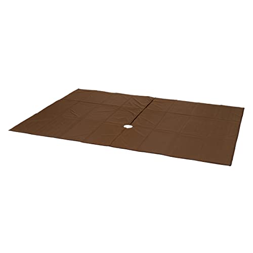 DOD(ディーオーディー) ワンポールテントRX(M)用マット【3~4人用】280×210cm MA3-953-BR ブラウン