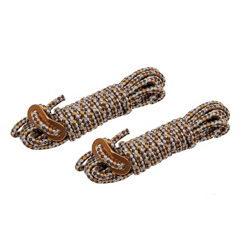 CAPTAIN STAG Tent/Tarp Parts: Tent Rope, Guide Rope, Aluminum Adjustable Guide Rope, φ5mm x 40mm
