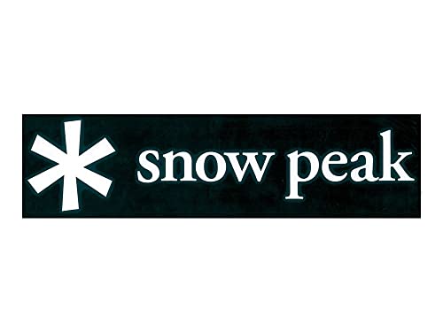 スノーピーク(snow peak) スノーピーク ロゴステッカー アスタリスク